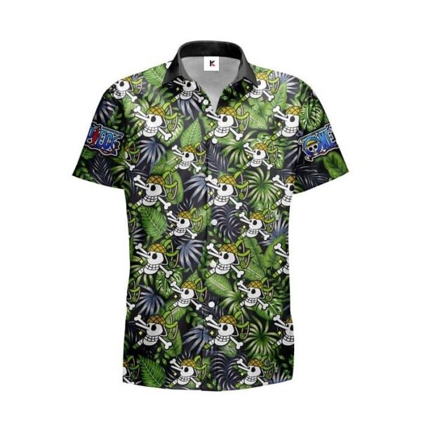 Chemise hawaïenne One Piece Usopp Symbole - Maison Otaku – Image 2