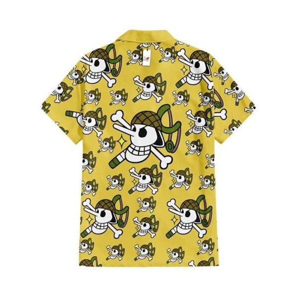 Chemise hawaïenne One Piece Shanks Symbole - Maison Otaku – Image 3