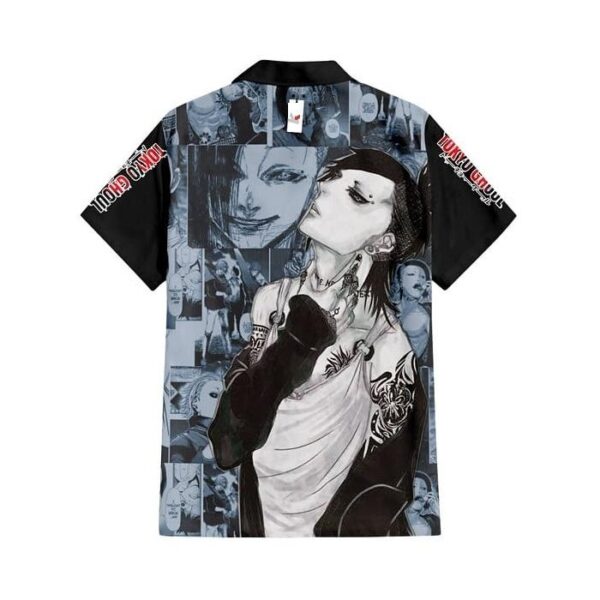 Chemise hawaïenne One Piece Shanks Symboles - Maison Otaku – Image 3