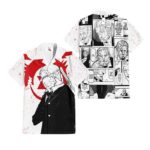 Chemise hawaïenne Fullmetal Alchemist Van Hohenheim 02 – Maison Otaku