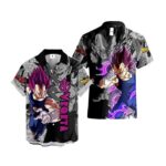 Chemise hawaïenne Dragon Ball Vegeta Ultra Ego 03 – Maison Otaku
