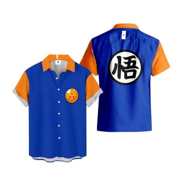 Chemise hawaïenne Dragon Ball Vegito 05 - Maison Otaku