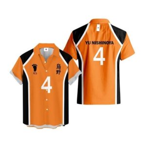 Chemise hawaïenne Haikyuu!! Yu Nishinoya - Maison Otaku