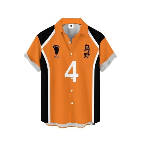 Chemise hawaïenne Haikyuu!! Yu Nishinoya - Maison Otaku – Image 2