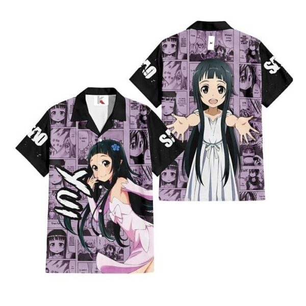 Chemise hawaïenne Sword Art Online Yui (MHCP001) - Maison Otaku