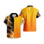 Chemise hawaïenne Demon Slayer Zenitsu 04 – Maison Otaku