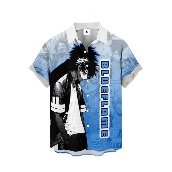Chemise hawaïenne My Hero Academia Dabi - Maison Otaku – Image 2
