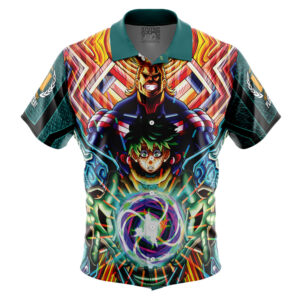 Chemise hawaïenne Trippy Midoriya Izuku My Hero Academia - Maison Otaku