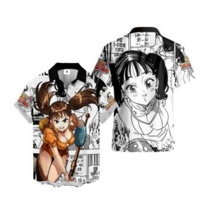 Chemise hawaïenne Seven Deadly Sins Diane - Maison Otaku