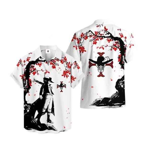 Chemise hawaïenne One Piece Dracule Mihawk - Maison Otaku