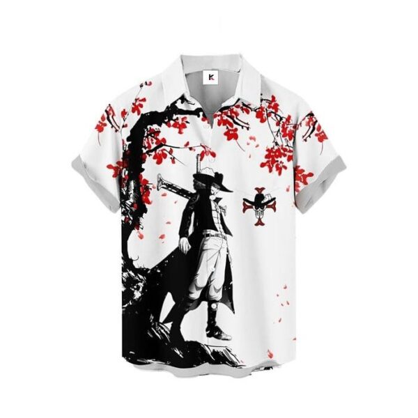 Chemise hawaïenne One Piece Dracule Mihawk - Maison Otaku – Image 2