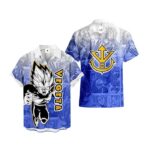 Chemise hawaïenne Dragon Ball Z Vegeta Super Saiyan – Maison Otaku