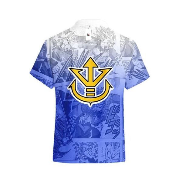 Chemise hawaïenne Dragon Ball Vegeta 02 - Maison Otaku – Image 3