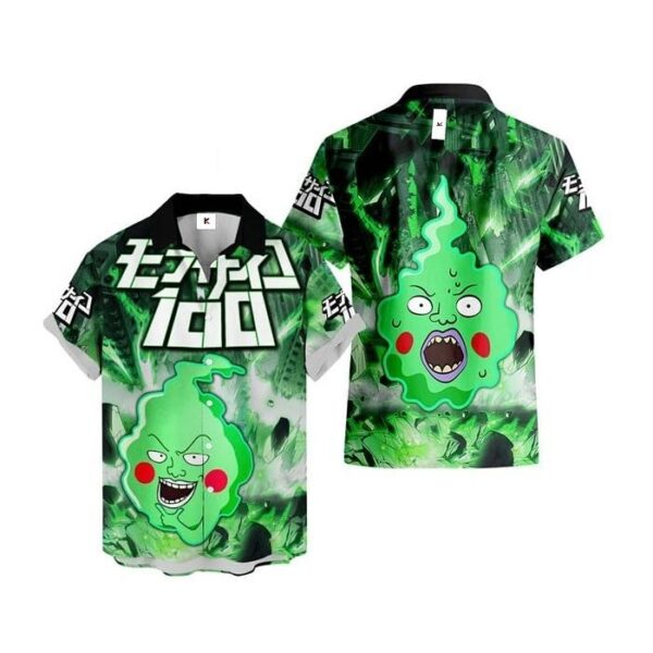 Chemise hawaïenne Mob Psycho 100 Ekubo - Maison Otaku