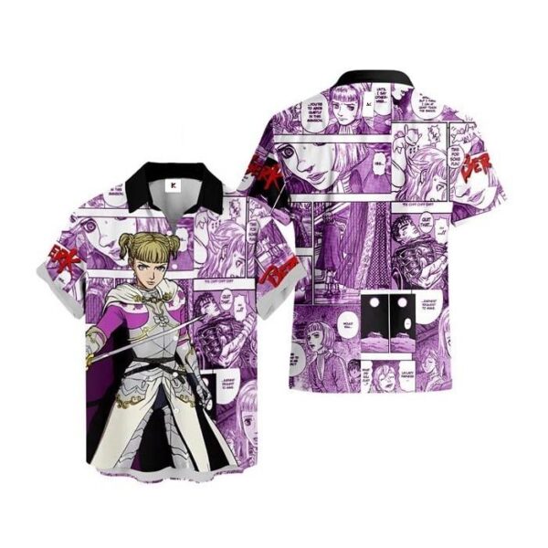Chemise hawaïenne Berserk Farnese Vandimion - Maison Otaku
