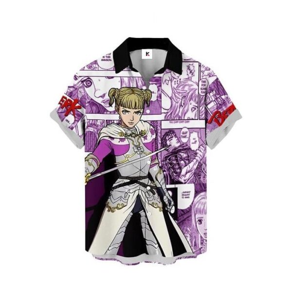 Chemise hawaïenne Berserk Farnese Vandimion - Maison Otaku – Image 2