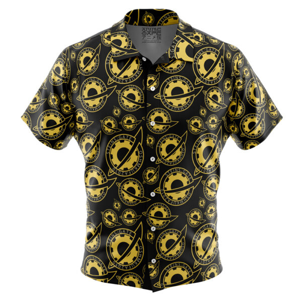 Chemise hawaïenne Badge Future Gadget Lab Steins Gate - Maison Otaku