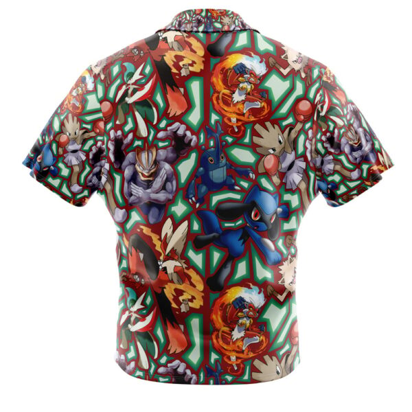 Chemise hawaïenne Type Combat Pokémon - Maison Otaku – Image 2