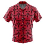 Chemise hawaïenne Croix de Flamel Fullmetal Alchemist – Maison Otaku