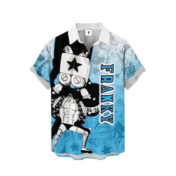 Chemise hawaïenne One Piece Franky - Maison Otaku – Image 2