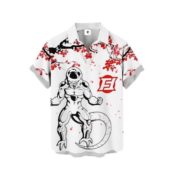 Chemise hawaïenne Dragon Ball Freezer - Maison Otaku – Image 2