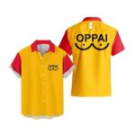 Chemise hawaïenne One Punch Man Saitama Oppai Amusante – Maison Otaku