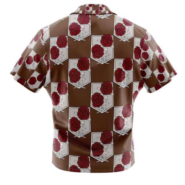 Chemise hawaïenne Garnison L’Attaque des Titans - Maison Otaku – Image 3