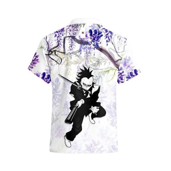 Chemise hawaïenne Demon Slayer Genya Wisteria - Maison Otaku – Image 3