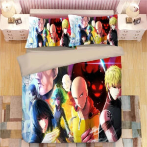 Housse De Couette One Punch Man 01 Parure de lit Ensemble De Literie