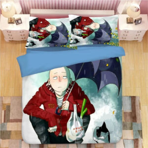 Housse De Couette One Punch Man 14 Parure de lit Ensemble De Literie