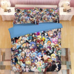 Housse De Couette One Punch Man 12 Parure de lit Ensemble De Literie