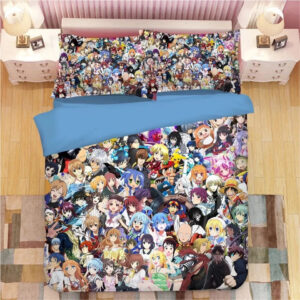 Housse De Couette One Punch Man 12 Parure de lit Ensemble De Literie
