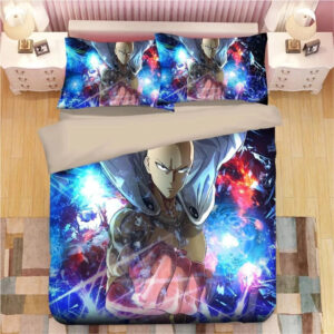 Housse De Couette One Punch Man 13 Parure de lit Ensemble De Literie