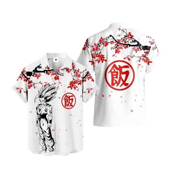 Chemise hawaïenne Dragon Ball Gohan Beast - Maison Otaku