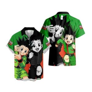 Chemise hawaïenne Hunter x Hunter Gon Freecss - Maison Otaku