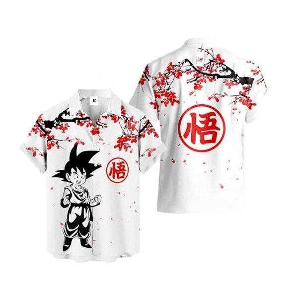 Chemise hawaïenne Dragon Ball Goten - Maison Otaku