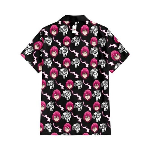 Chemise hawaïenne Pokémon Sonistrelle Vague de Kanagawa - Maison Otaku – Image 3