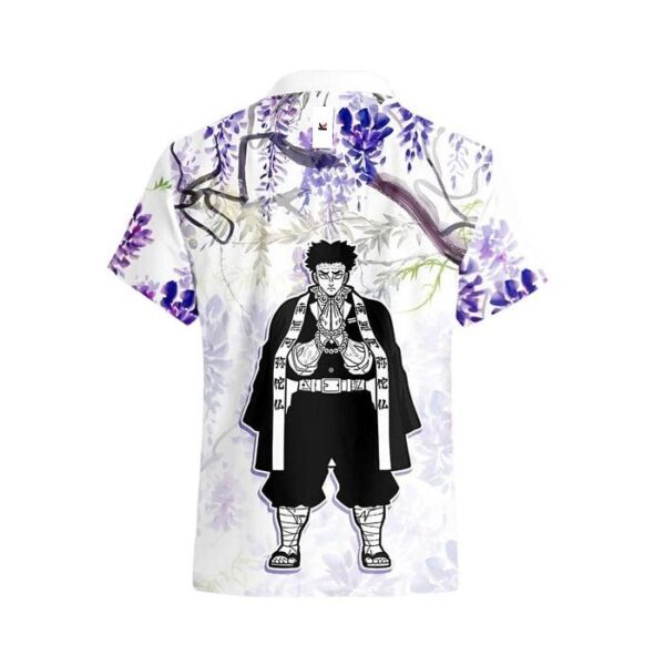 Chemise hawaïenne Demon Slayer Gyomei Himejima - Maison Otaku – Image 3