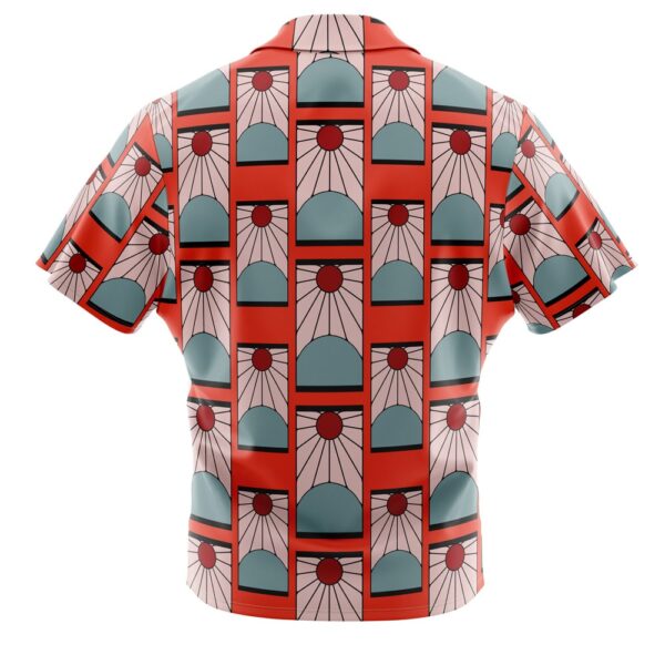 Chemise hawaïenne Boucles d'oreilles Hanafuda Demon Slayer - Maison Otaku – Image 2