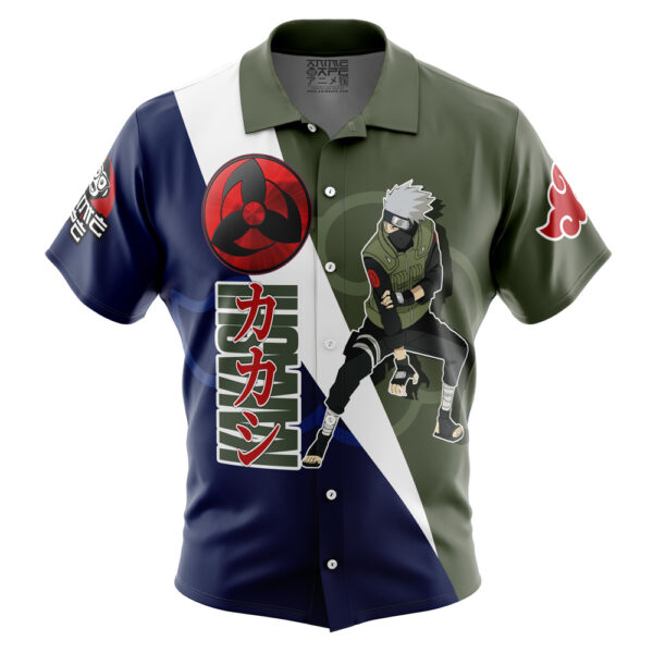 Chemise hawaïenne Hatake Kakashi Naruto Shippuden - Maison Otaku