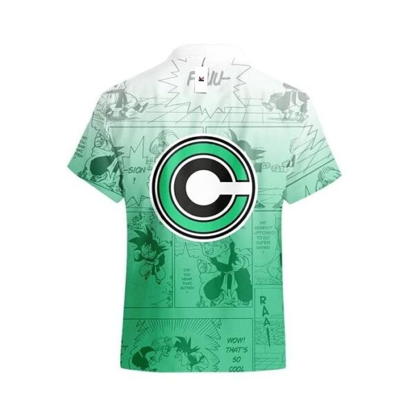 Chemise hawaïenne Dragon Ball Majin Buu 02 - Maison Otaku – Image 3