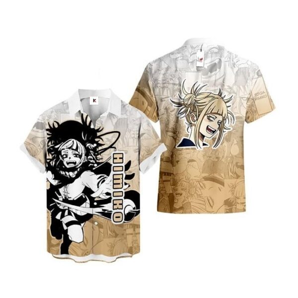 Chemise hawaïenne My Hero Academia Himiko Toga - Maison Otaku
