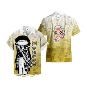 Chemise hawaïenne Demon Slayer Hotaru Haganezuka Style Manga - Maison Otaku