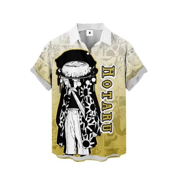 Chemise hawaïenne Demon Slayer Hotaru Haganezuka Style Manga - Maison Otaku – Image 2