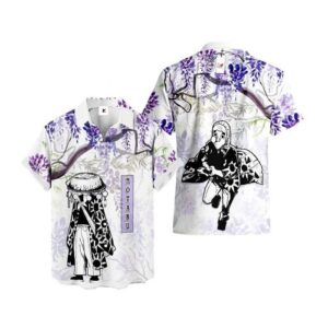 Chemise hawaïenne Demon Slayer Hotaru Haganezuka Wisteria - Maison Otaku