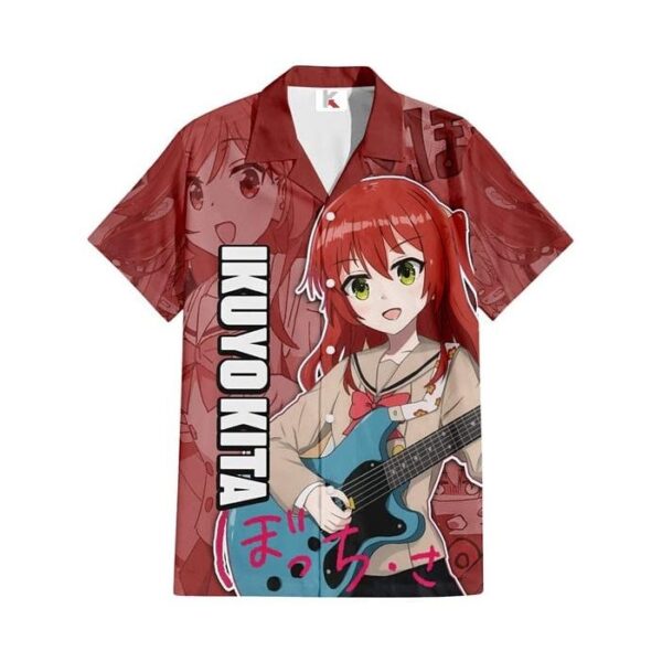 Chemise hawaïenne Bocchi the Rock! Ikuyo Kita - Maison Otaku – Image 2
