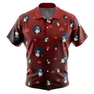 Chemise hawaïenne Itachi Uchiha - Maison Otaku
