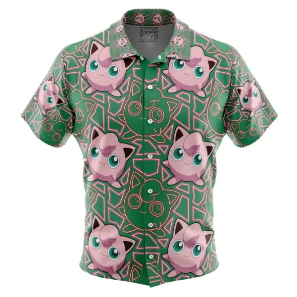 Chemise hawaïenne Rondoudou Pokémon - Maison Otaku