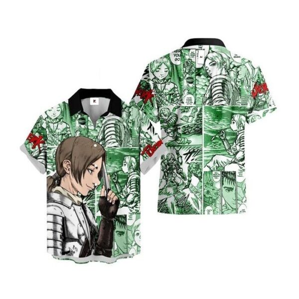Chemise hawaïenne Berserk Judeau - Maison Otaku