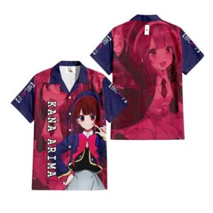 Chemise hawaïenne Oshi no Ko Kana Arima - Maison Otaku